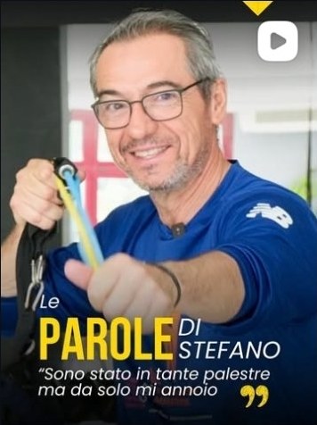 Copertina del reel «Le parole di Stefano»